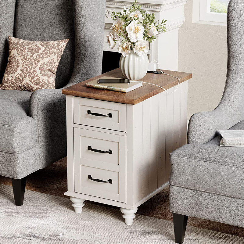 2 Piece Dresser And Nightstand Sets One 5 Drawer Dressers One Bedside Table White
